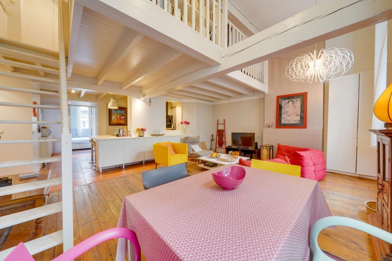 Observance 2 bedroom duplex apartment Bordeaux Buitenkant foto